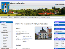 Tablet Screenshot of naceradec.cz